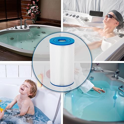 Miniatura 7 de Filtro de spa PDM28 que reemplaza el filtro Aquarest Dream Maker 461273 para bañera de hidromasaje, 1 paquete
