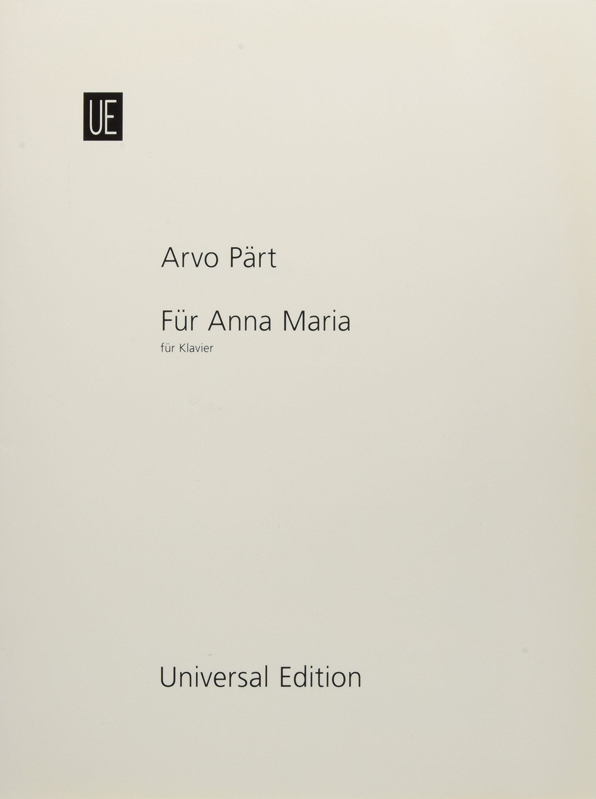 Für Anna Maria