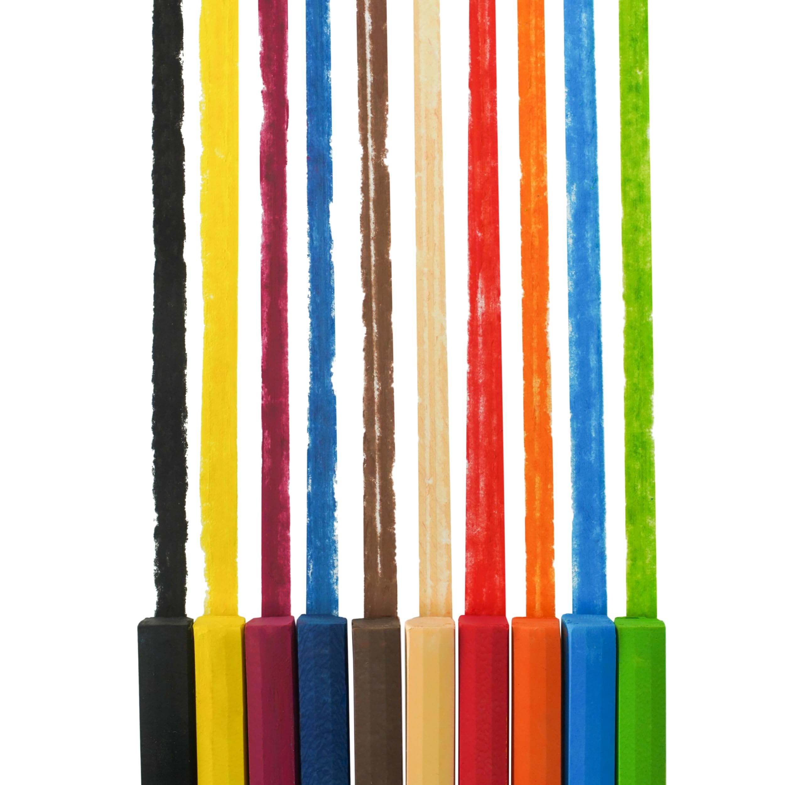 School Smart Square Chalk Pastels, Assorted Colors, Set of 144 - Image 5