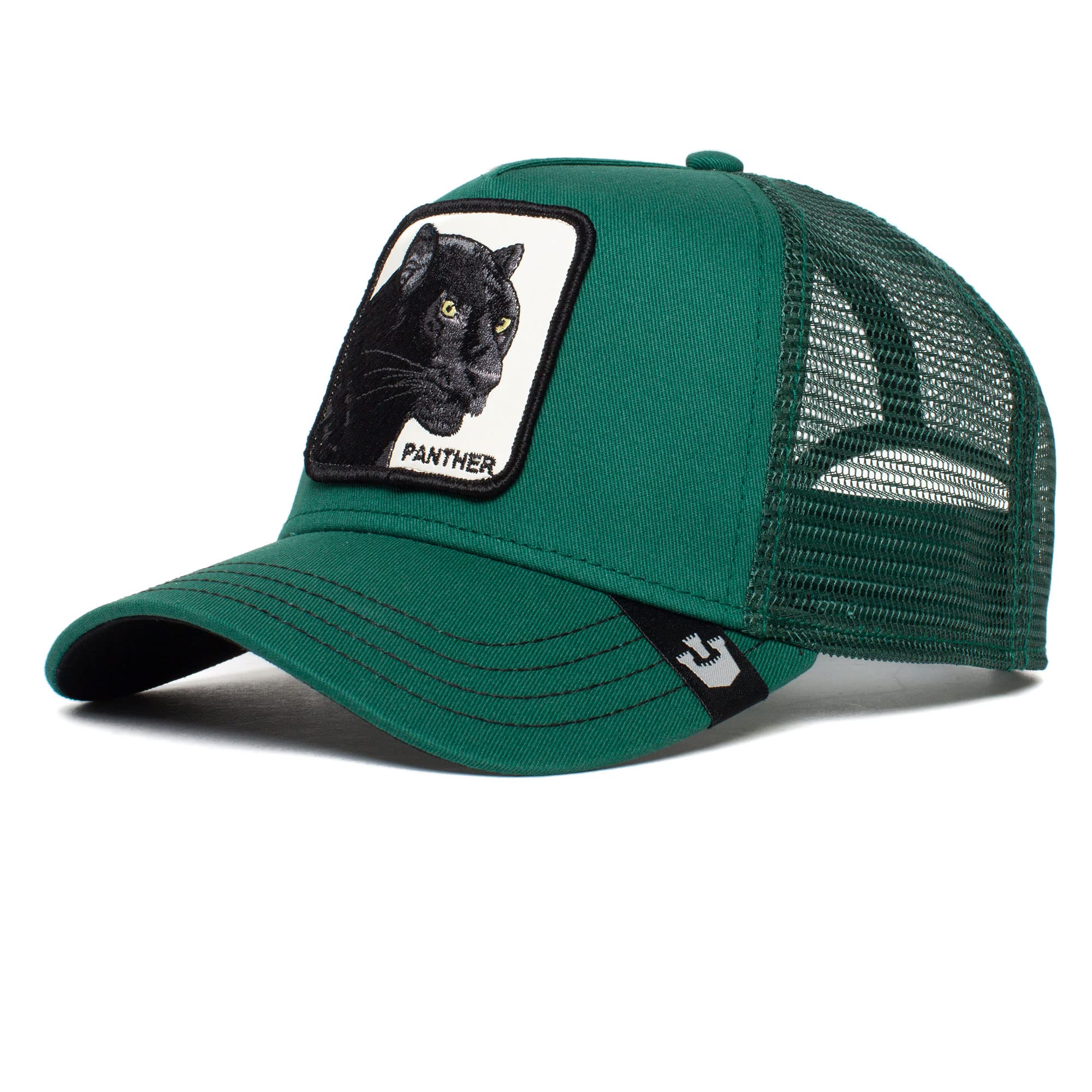 Goorin Bros. The Farm Unisex Original Adjustable Snapback Trucker Cap, Green (The Panther), One Size