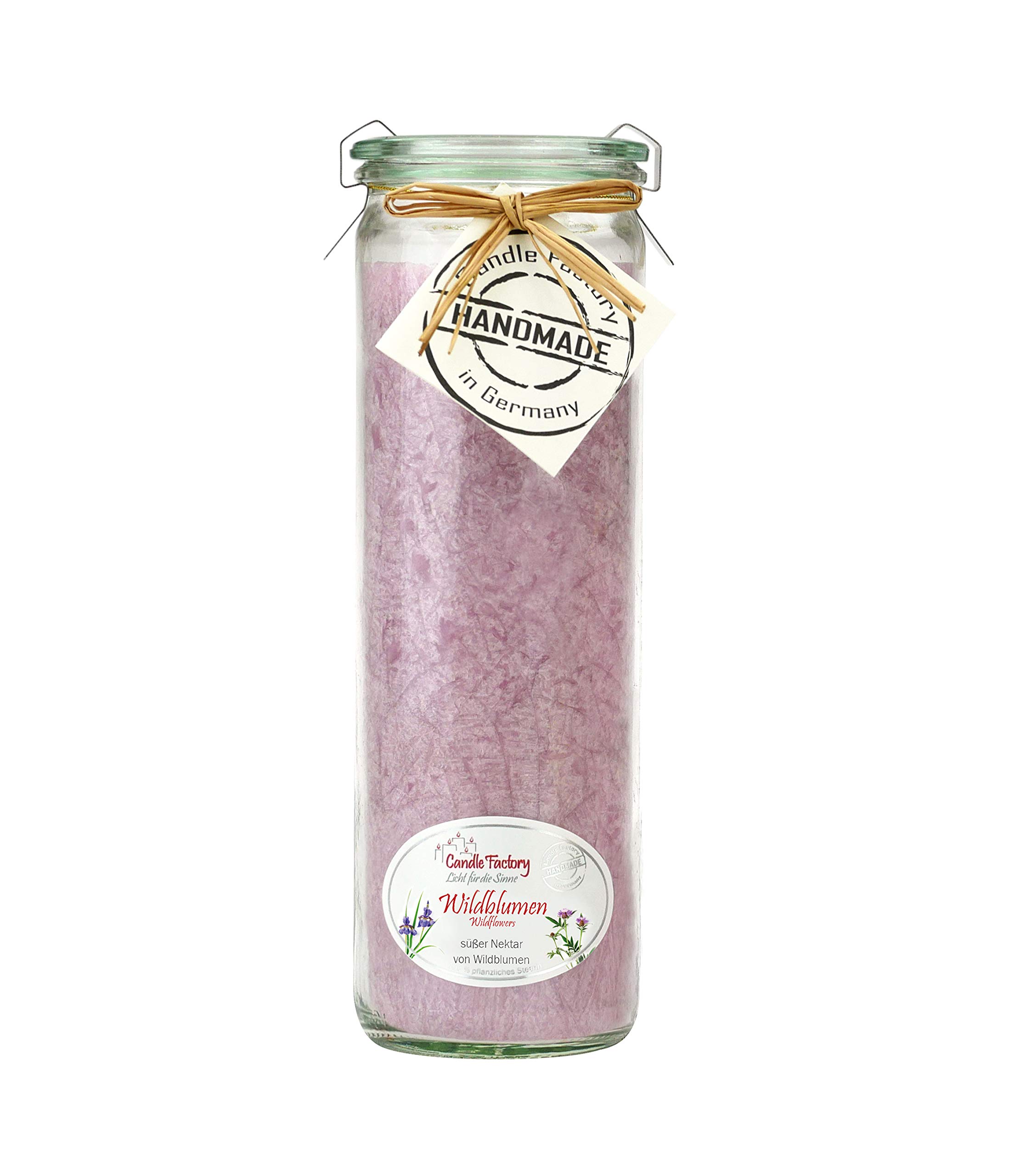Candle Factory Big Jumbo Duftkerze – Wildblumen