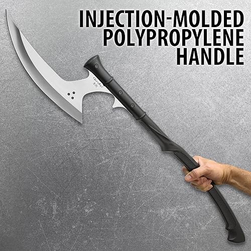 Miniatura 4 de Honshu Hacha de empuje  Hoja de acero inoxidable 7Cr13 de 12 pulgadas  Agujeros pasantes para reducir el peso  Mango moldeado por inyección