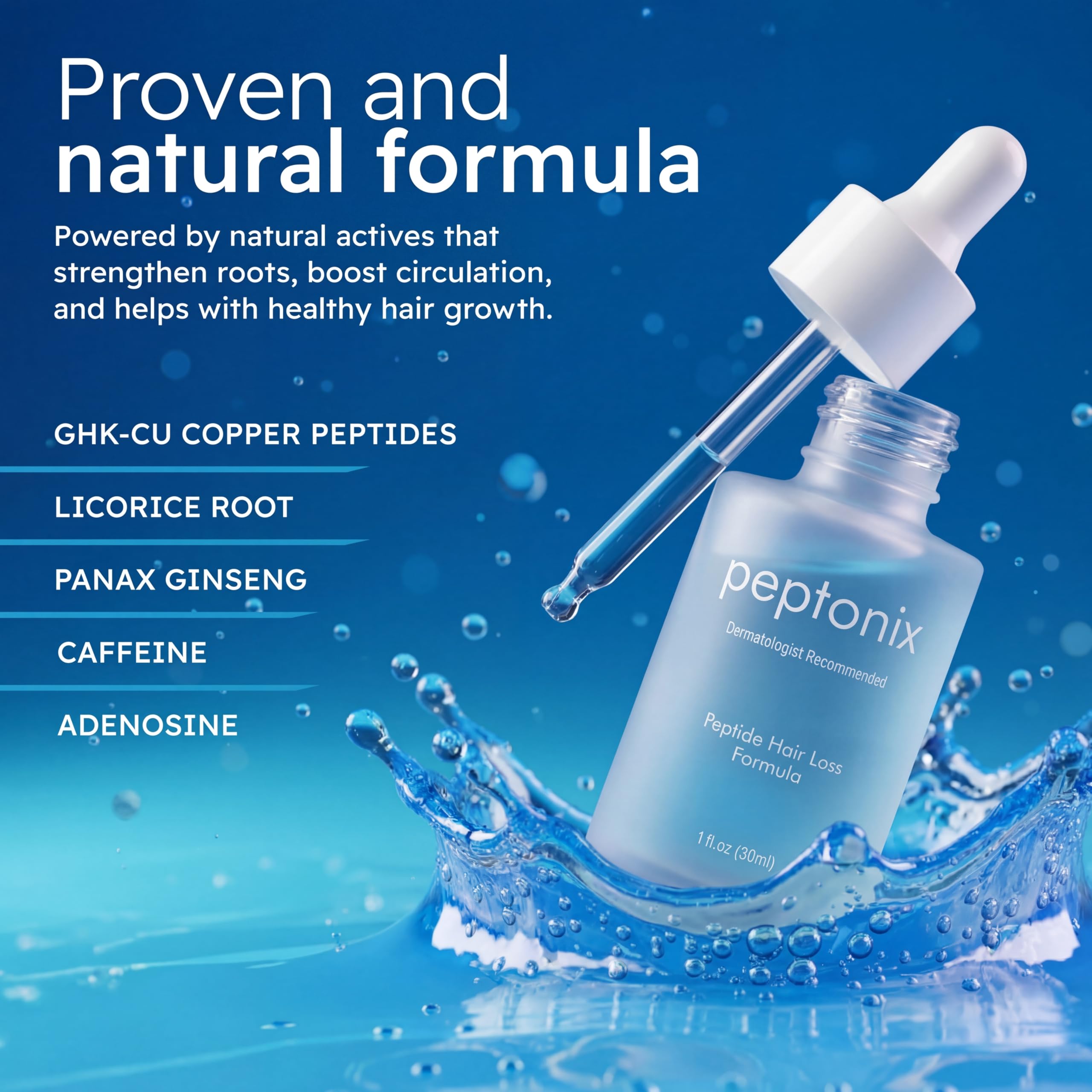 Amazon.com : Peptonix Copper Peptide Hair Growth Serum - Copper 