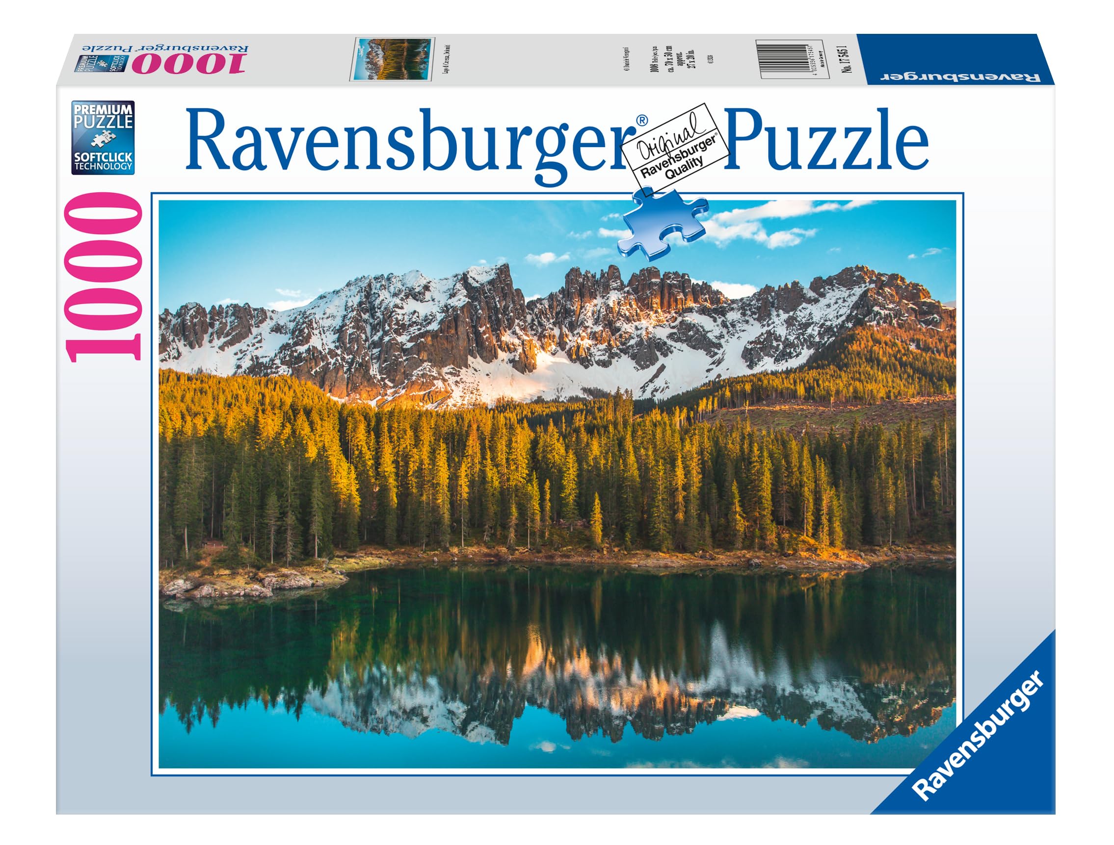 Ravensburger Puzzle, Puzzle 1000 Pezzi, Cascate del Niagara, Puzzle per Adulti, Puzzle Paesaggi