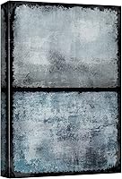 Vista 34 de wall26 Lienzo impreso para pared, pintura oscura, paisaje de trazos de paisaje de trazos abstractos de formas ilustraciones, arte moderno