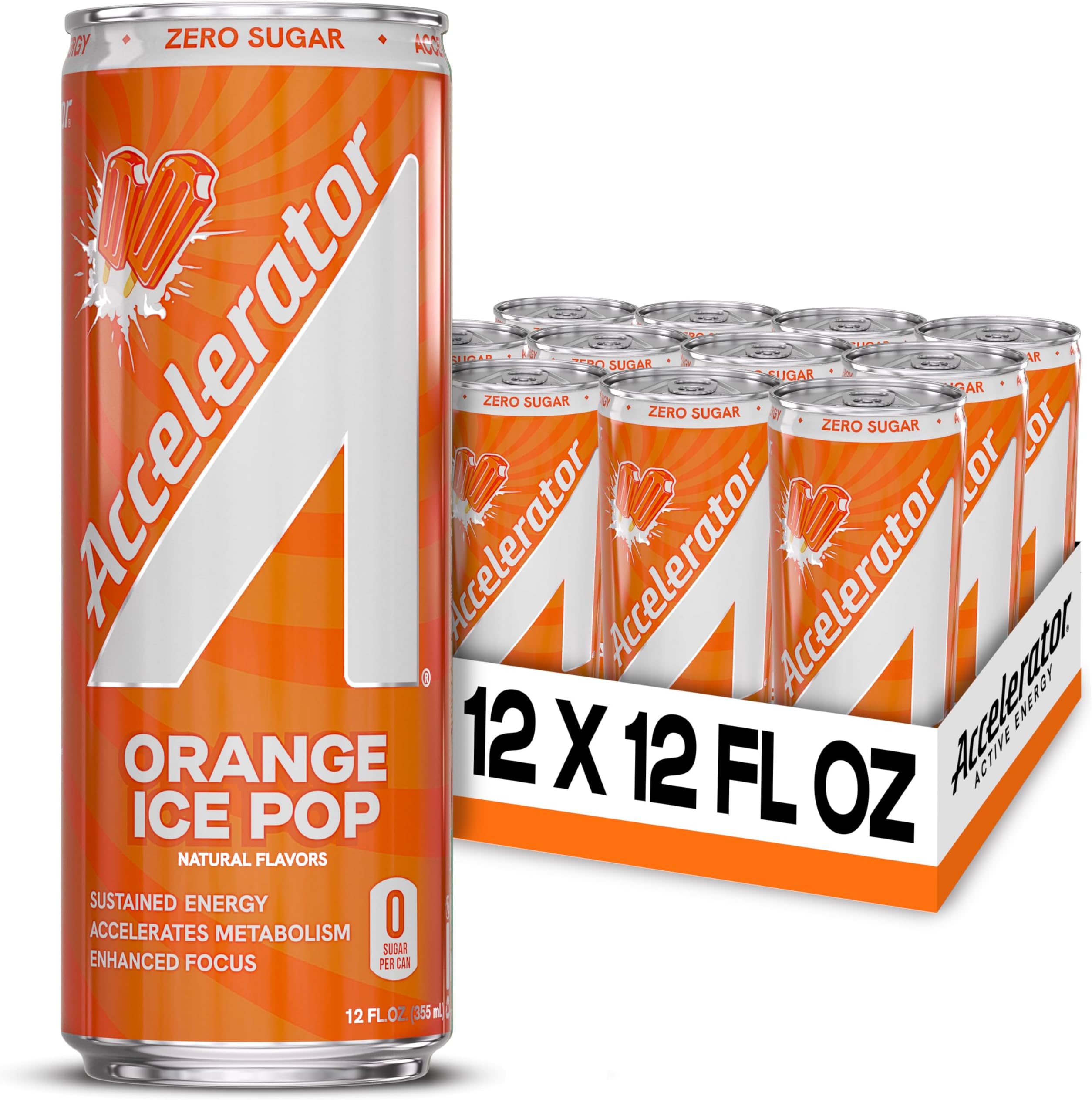 Orange Ice Pop 12 Pack