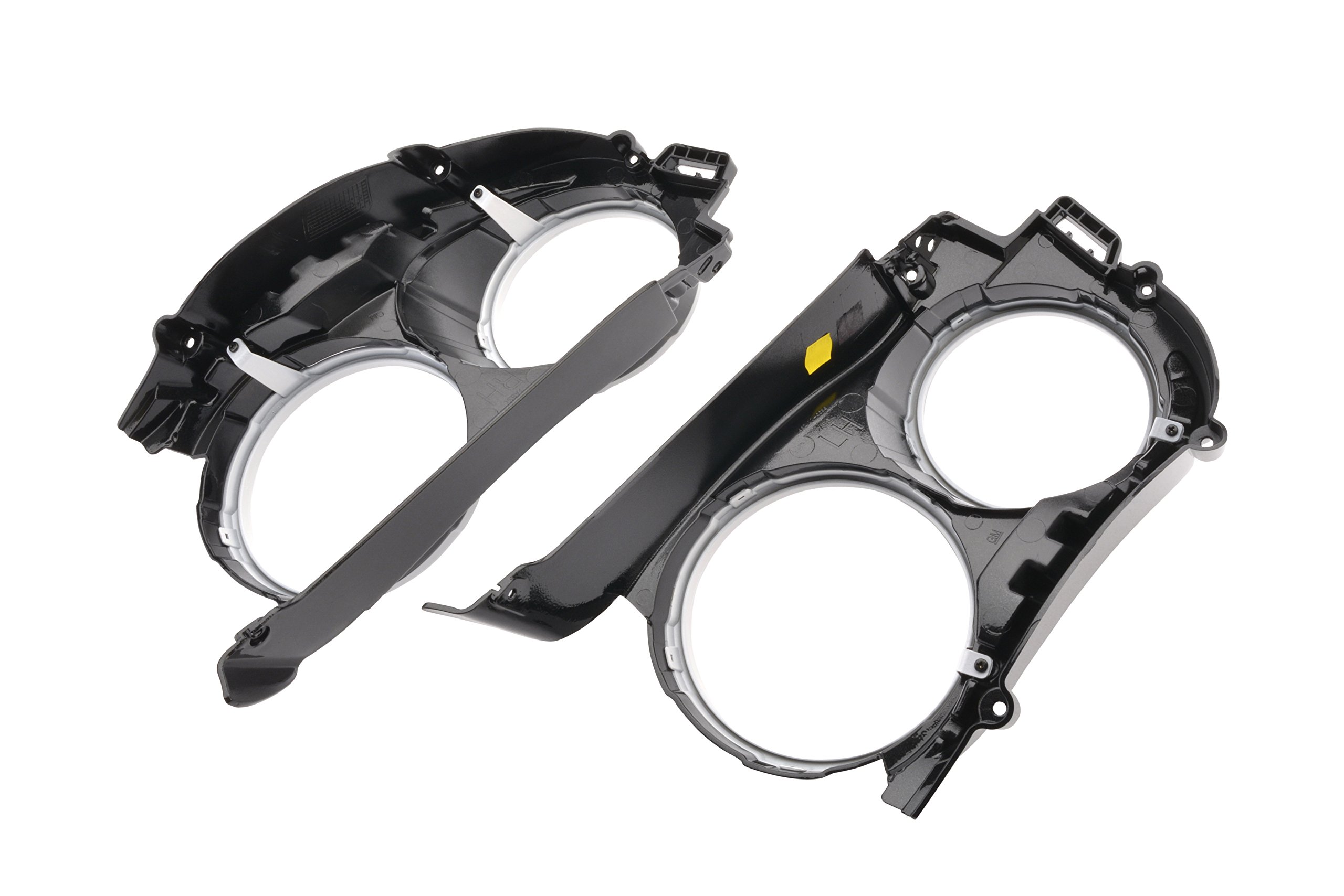 Amazon.com: GM Accessories 95351687 Headlamp Trim Rings in White 
