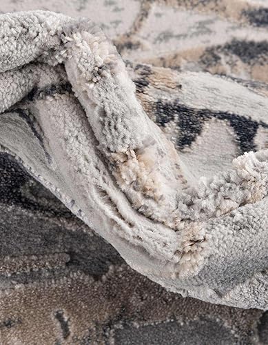 Miniatura 7 de Unique Loom Finsbury Collection - Alfombra de área - Anne (3' 3" x 5' 3" rectangular, grisbeige)