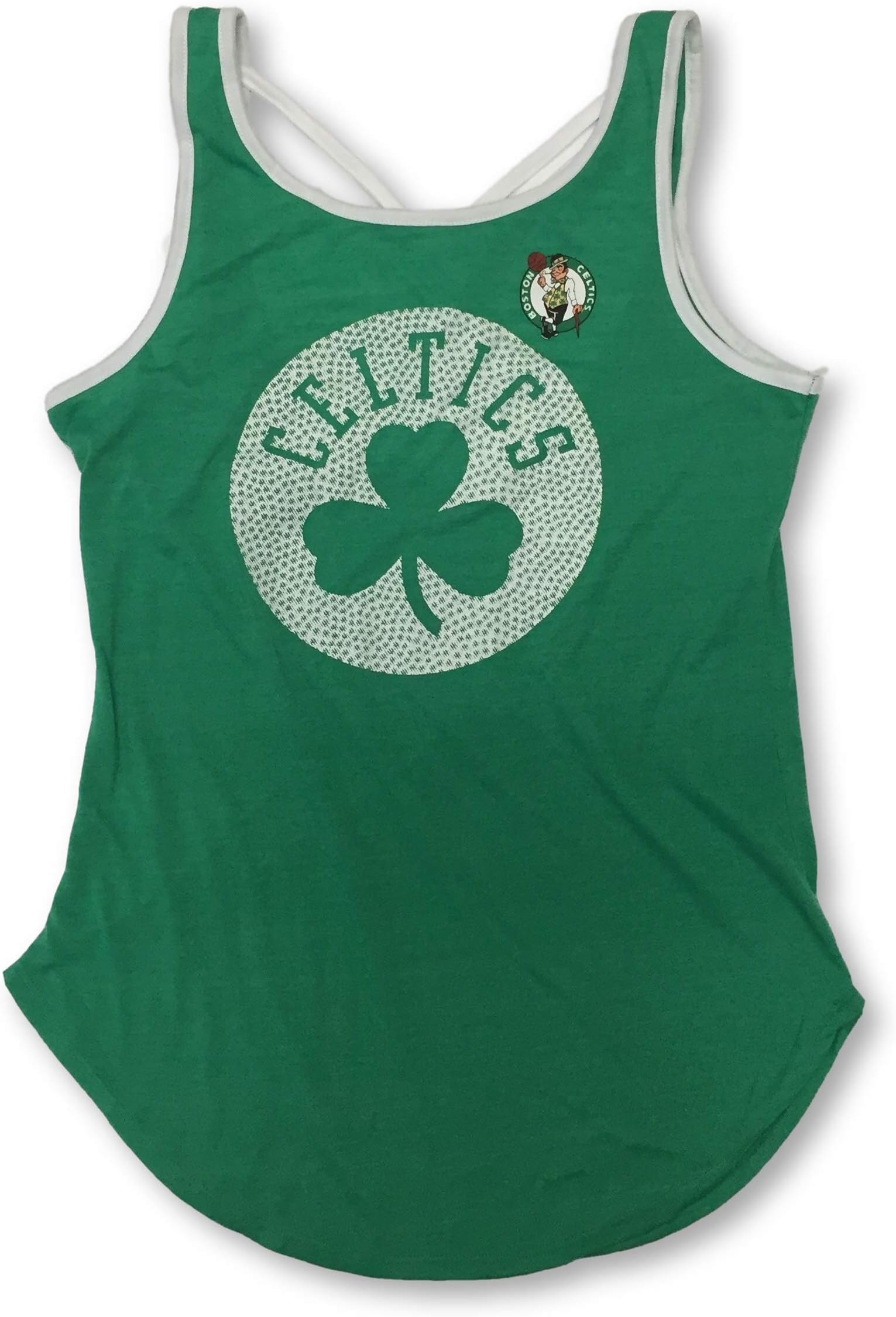 Boston Celtics Womens Strapped Back Tank Top (Large 12/14)