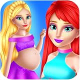 Mama Spa-Sitzung Pregnant Girl Spa Party