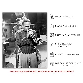 ミュージシャン Miles Davis vintage poster Amazon.com: HISTORIX Vintage 1960 Miles Davis Poster Photo