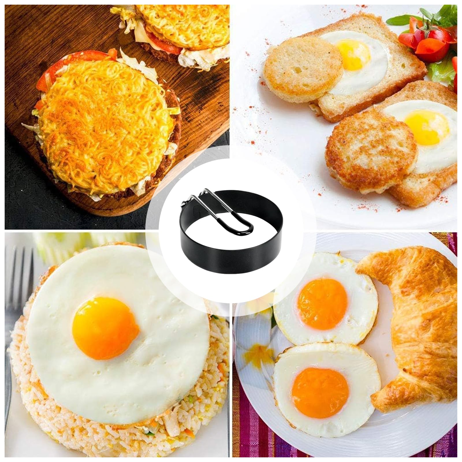 Lot de 4 ramequins en silicone pour friteuse à air comprimé - Moules à muffins antiadhésifs