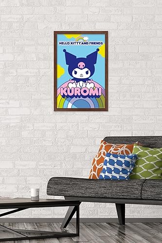 Vista 25 de Trends International Hello Kitty and Friends - Póster de pared Kuromi, 22.37 x 34.00 pulgadas, versión premium sin marco