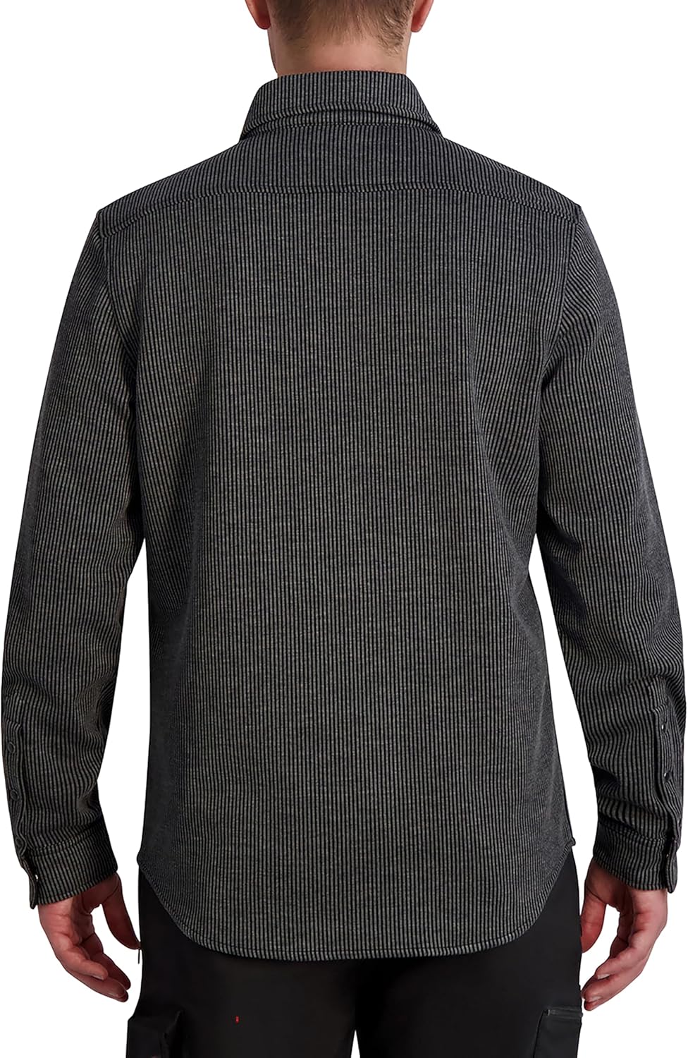 Karl Lagerfeld Men's Chest Pockets Striped Top