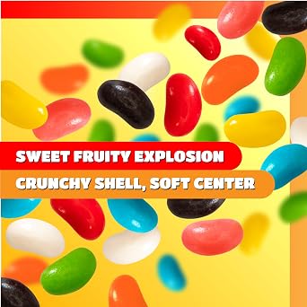 Jelly Beans, Chewy Candy, Assorted Fruit & Licorice Flavors - 2 Lb Pack