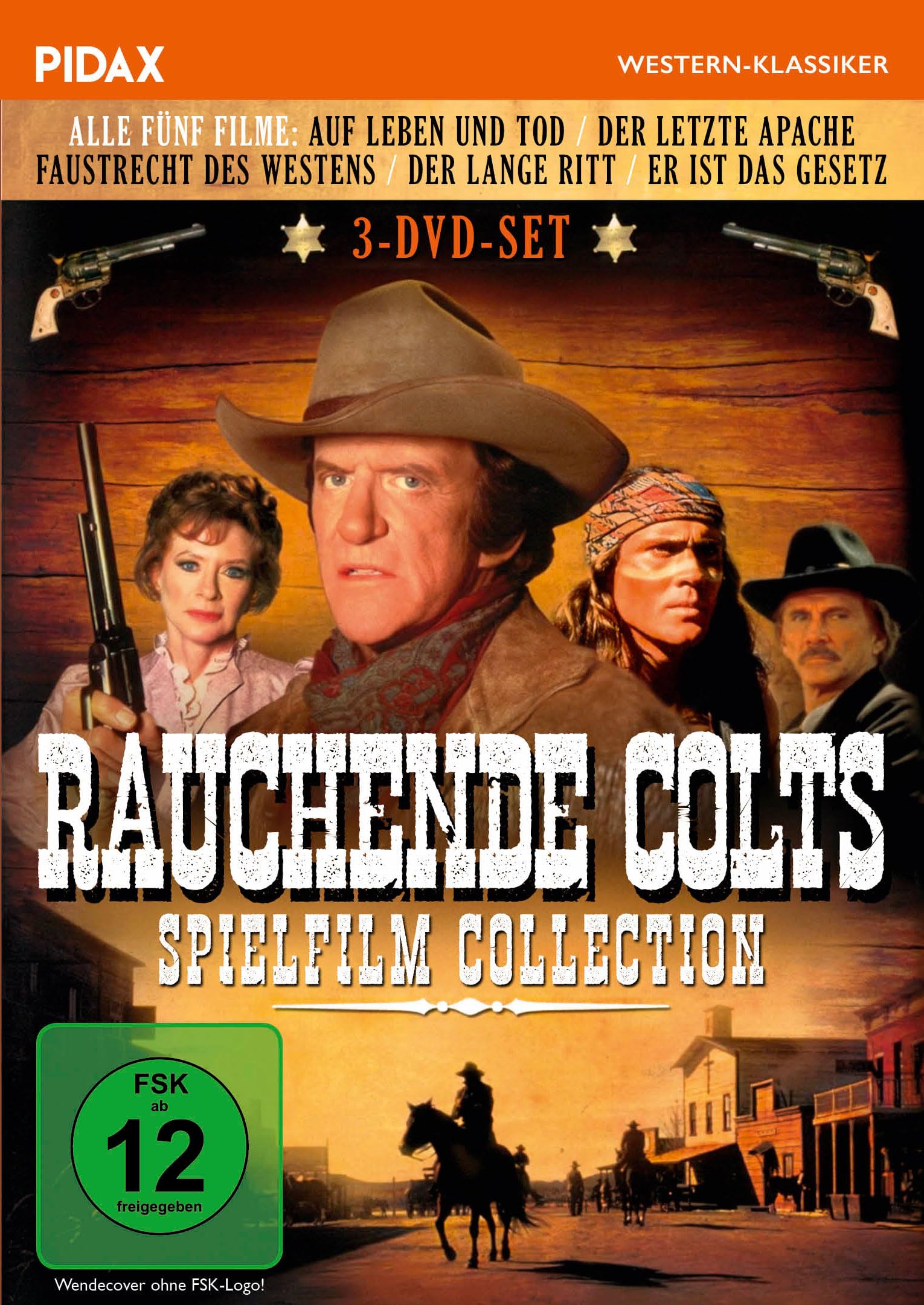 Pidax Film- Und Hörspielverlag Rauchende Colts - Spielfilm Collection / Alle Fünf Spielfilme Zur Kultserie Mit James Arness (Pidax Western-Klassiker) [3 Dvds]