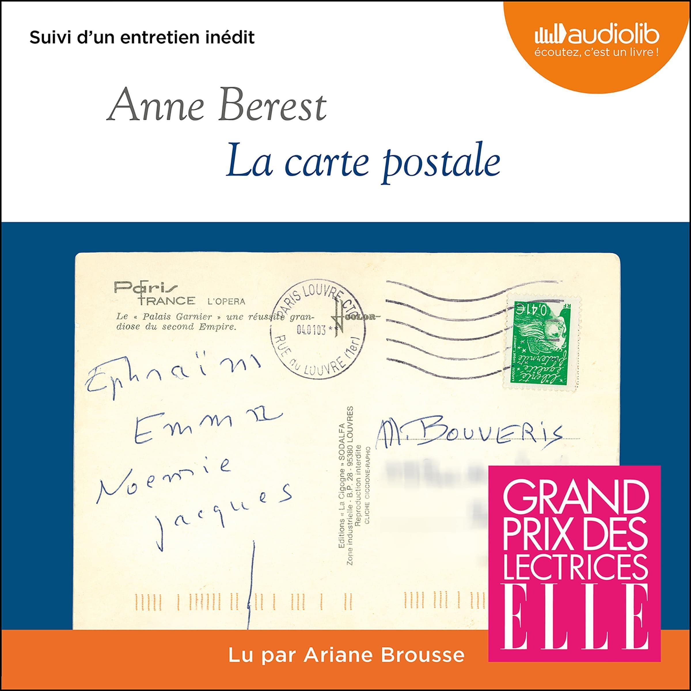 Cover art for La Carte postale