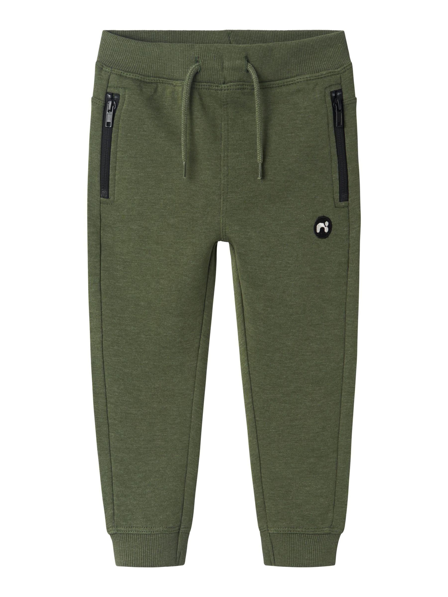 Name IT Jungen Nmmvimo SWE Pant Bru Noos Activewear-Hosen Für, Rifle Green, 110 EU