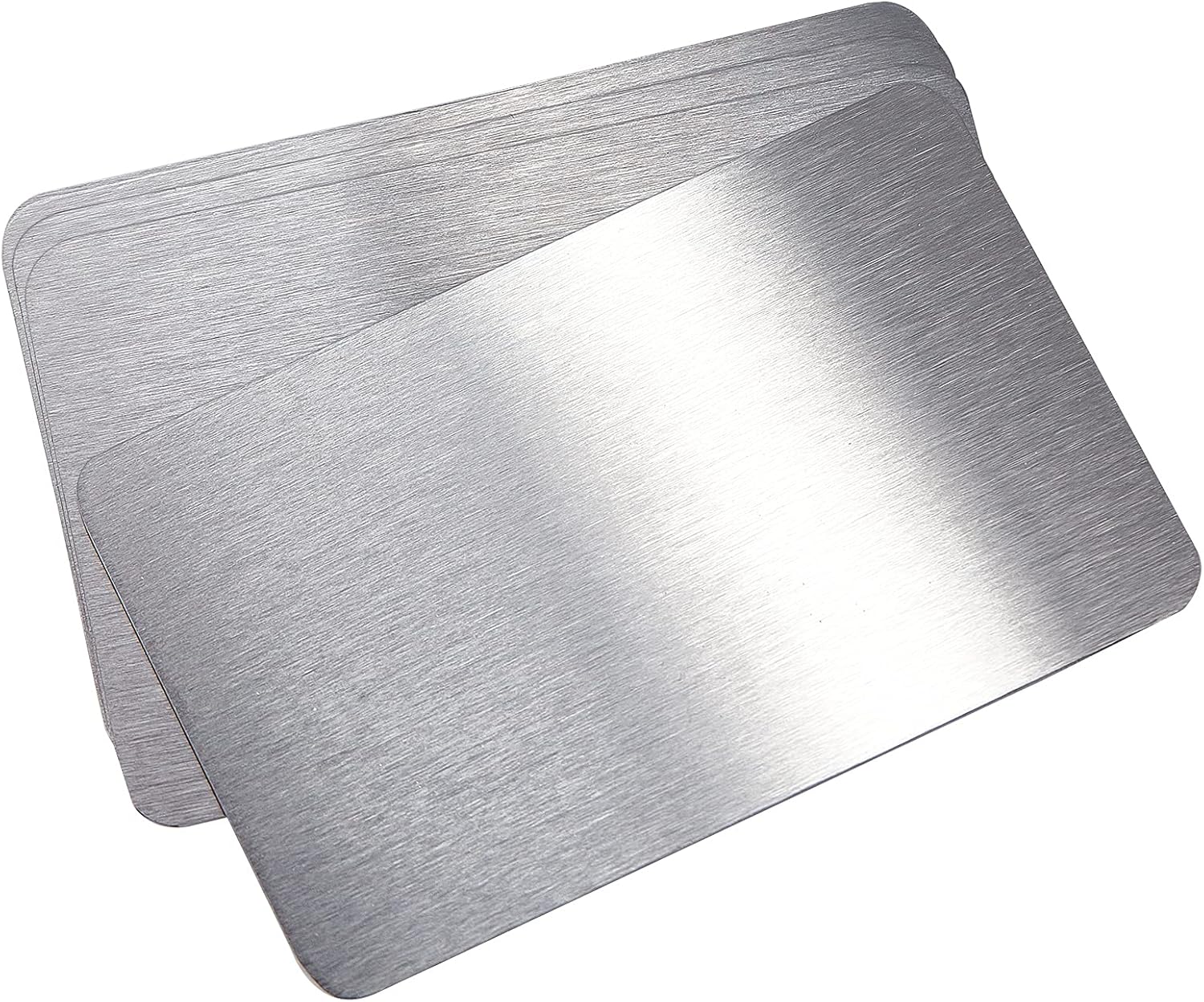 NBEADS 8 Pcs Metal Business Card
