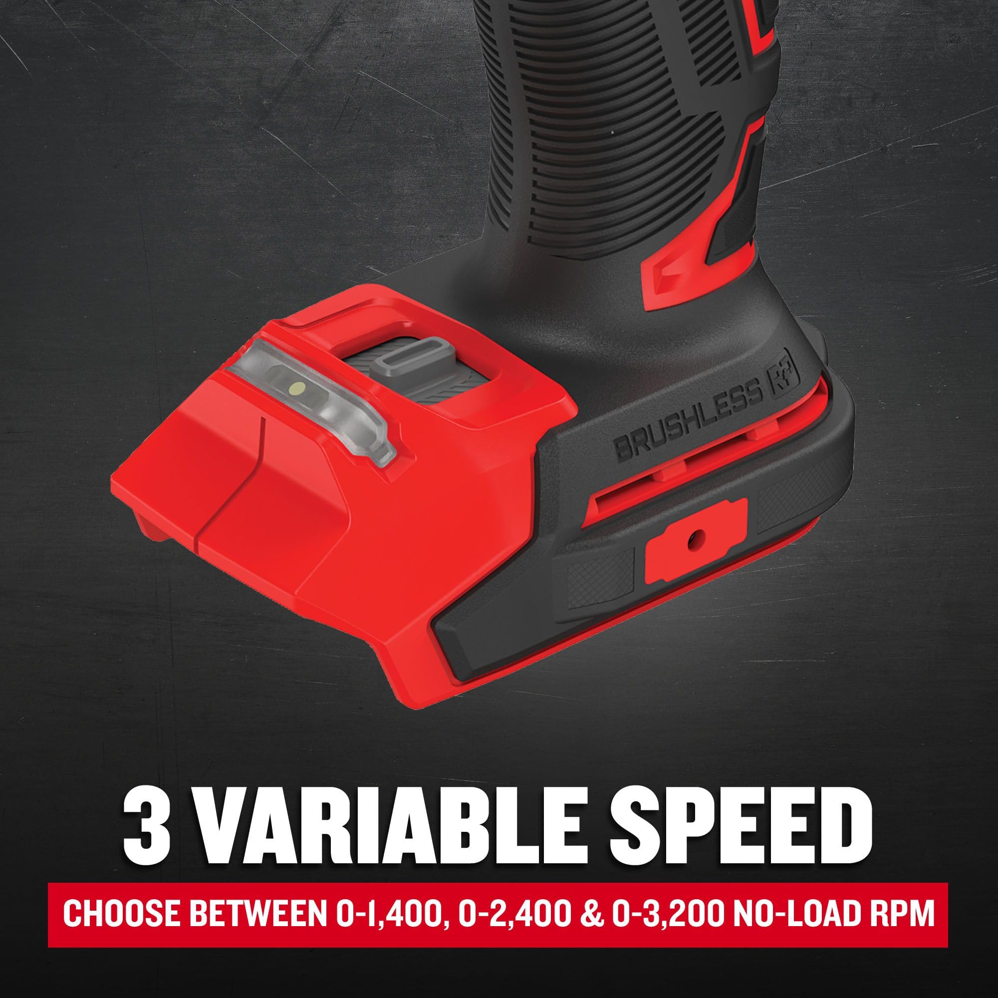 CRAFTSMAN V20 Brushless Impact Driver - Cordless Power -7