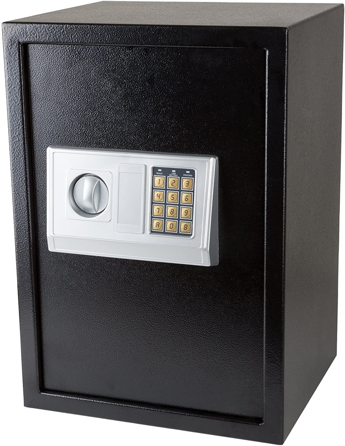 Caja Fuerte, Caja Fuerte Ignífuga E Impermeable, Caja Fuerte Al Safe-Electronic, Extragrande, De Acero, con Teclado, 2 Llaves De Anulación Manual - Protege Mis Joyas Y Pa,