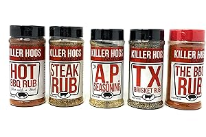 Killer Hogs Barbecue Rub Variety Pack: Tastebuds on a Thrill Ride