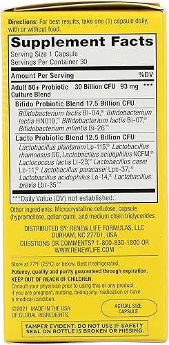 Miniatura 7 de PROBIÓTICO 50 Plus 30B