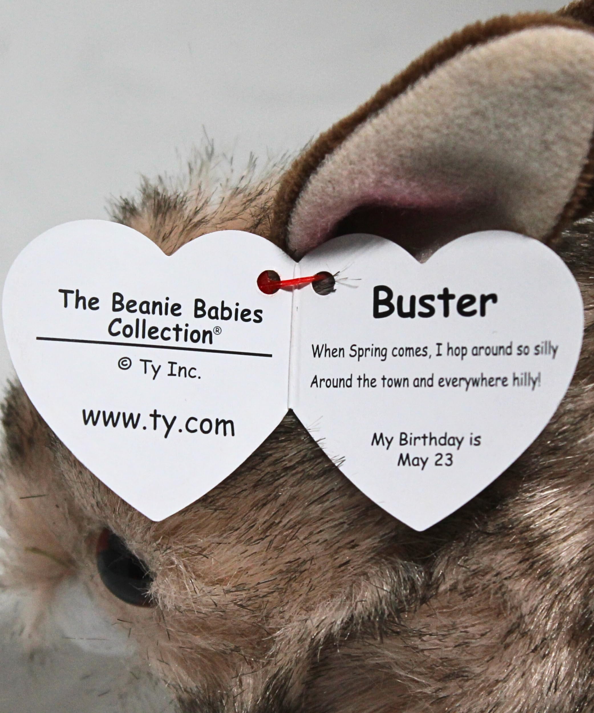 Ty 42115 Buster Brown Bunny pluszowe zwierzątko, brązowy