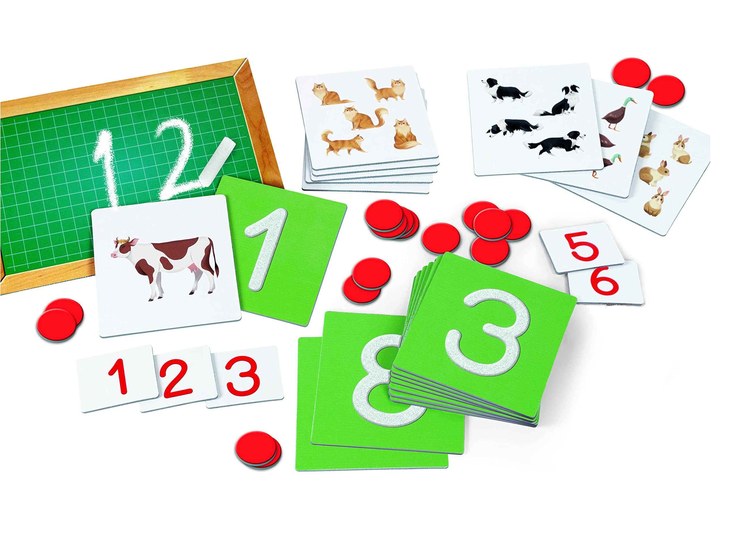 Jeu Éducatif Clementoni 8 En 1 | Pour Enfants 3-6 Ans | Lettres, Chiffres, Couleurs, Anglais