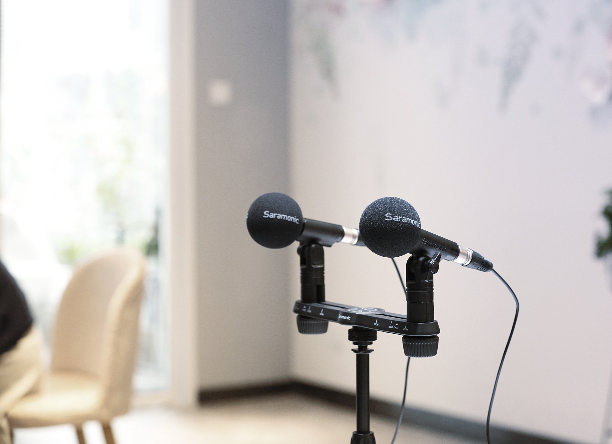 Amazon | Saramonic Sr-MSM500 ステレオバーマイクマウント X-Y&Ortf