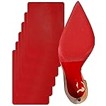 CZBYXA12 Red Bottom Shoe Sole Protector,Sole Guard - Non-Slip Shoe Pads | Compatible with Christian Louboutin Heels | Smooth Surface Traction | Scratch Prevention(6x4 3Pairs)