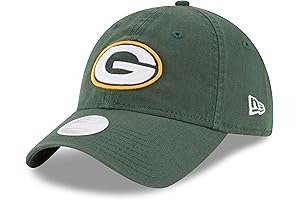 Green Bay Packers Women's Apparel: New Era NFL Core Classic 9TWENTY Adjustable Hat Cap