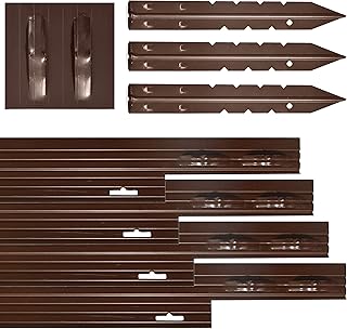 Sponsored Ad - Dreamscape PRO Aluminum Landscape Edging - Easy Install Professional Landscaping Border - 15 Strips, 8ft Ea...