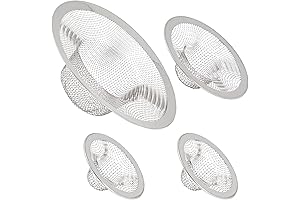Juvale 4-Pack Sink Strainer Net: Protect Your Drains