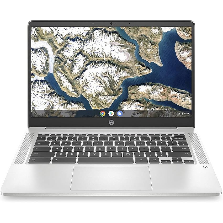 Immagine del prodotto HP - PC Chromebook 14a-na0004sl, Intel Celeron N4120, 4GB RAM LPDDR4, eMMC da 64GB, Display da 14'' FHD, IPS, Antiriflesso, Scheda grafica Intel UHD 600, Wi-Fi, ChromeOS, Webcam HD, Silver, Argento