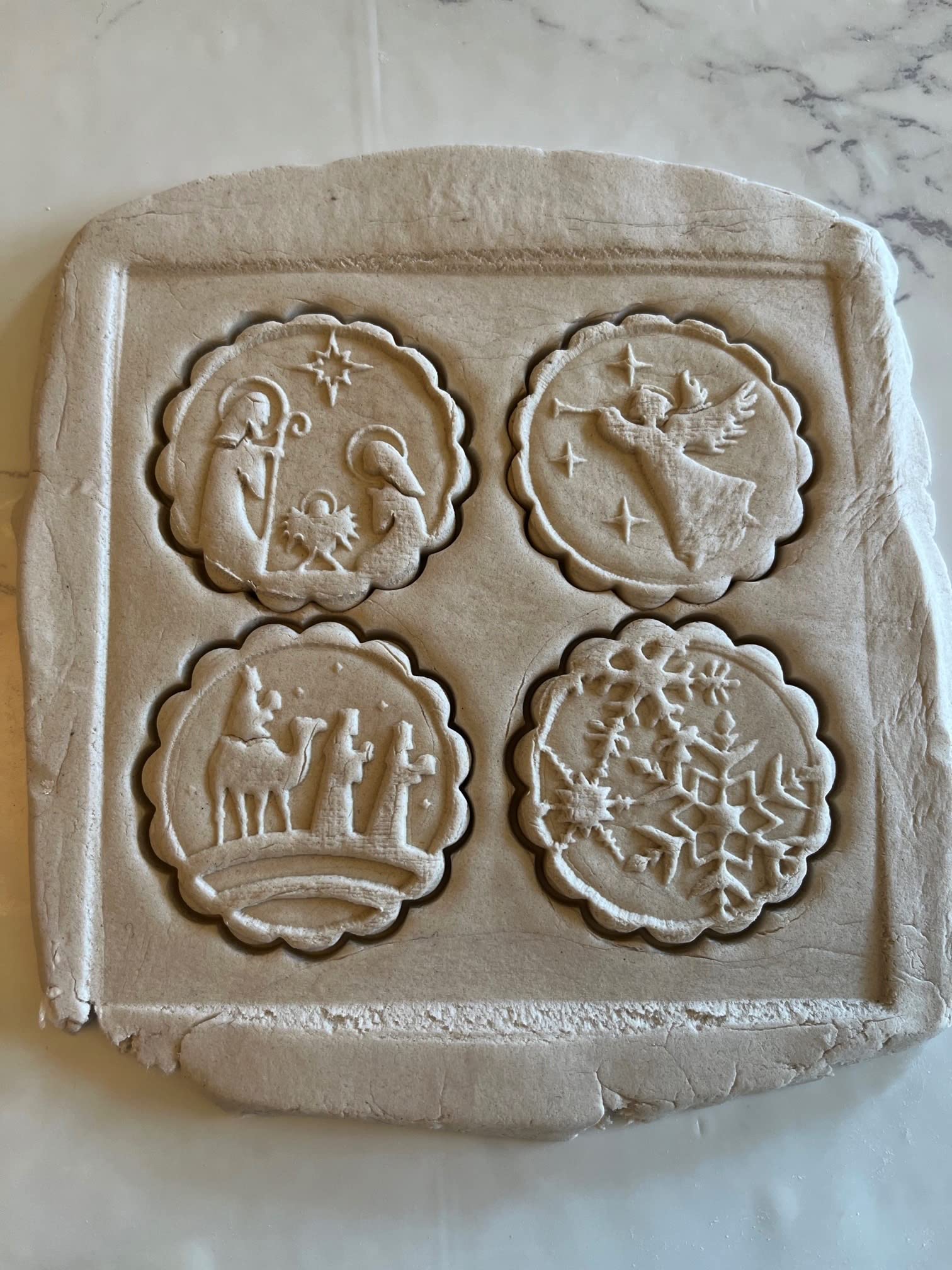 Amazon | ドイツ製/クリスマス＜4種類＞/cookie mold/木製/decora-shop 