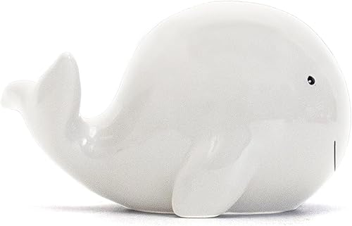 Miniatura 8 de Child to Cherish Alcancía de cerámica ballena (gris)