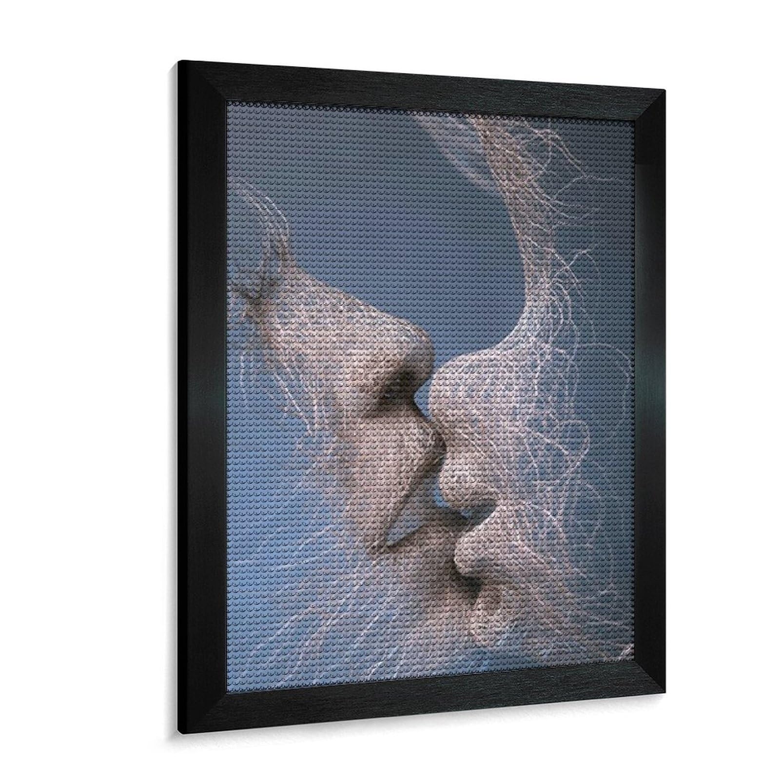 Amazon | ダイヤモンドアート キス ダイヤモンド刺繍 全面貼り付け