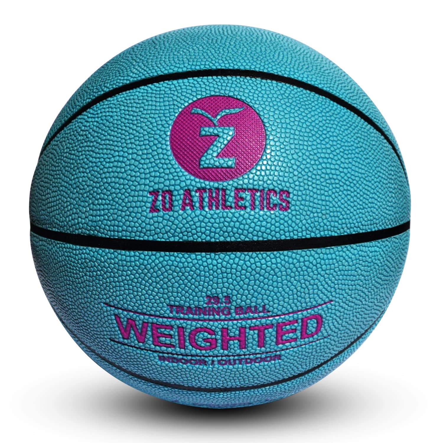 Zo Athletics Weighted Basketball - Workout Included on The 3lb Heavy Basketball for Training and Dribbling Drills - Basket... - Review, Price and Buying Guide