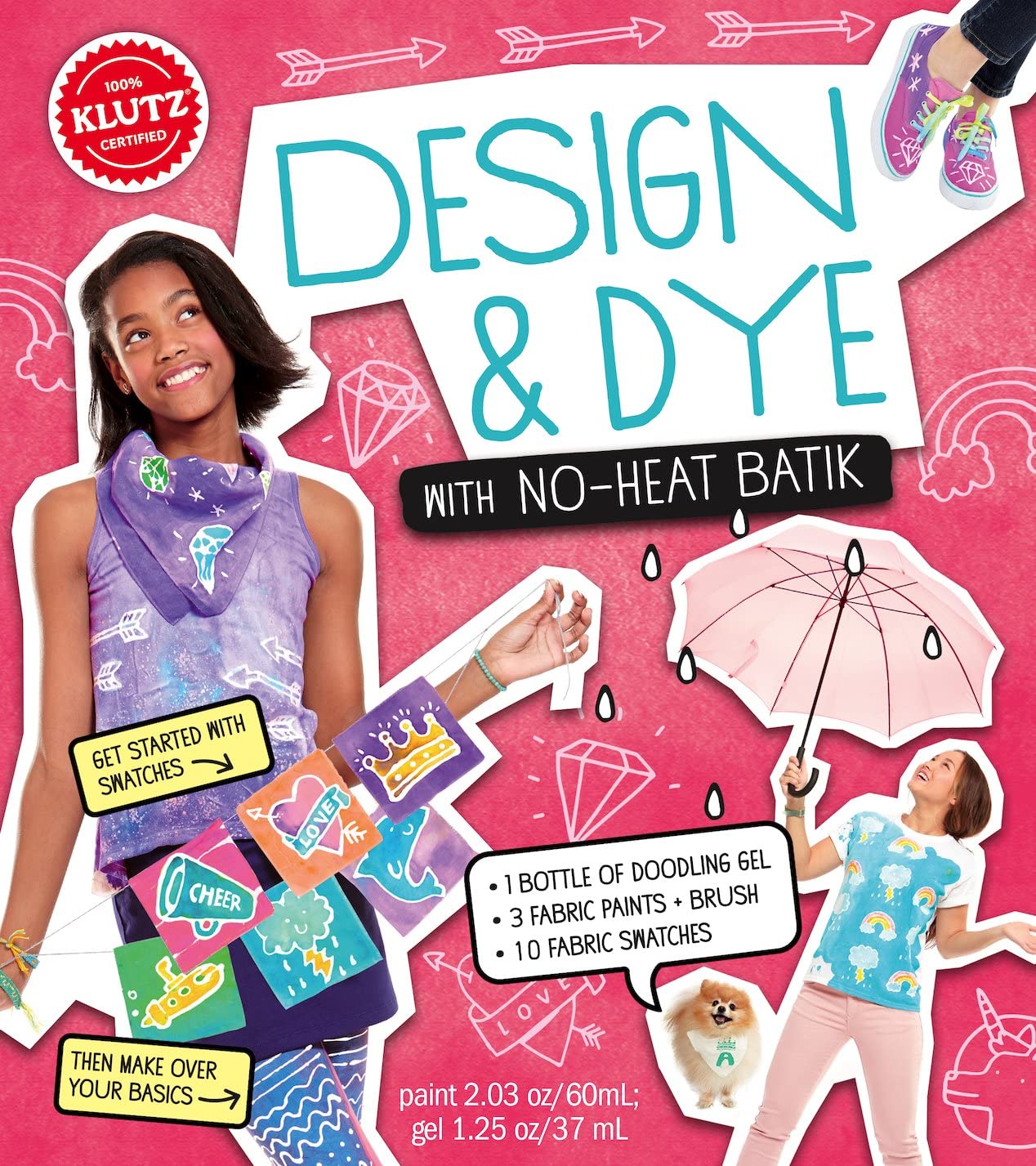 Klutz Design & Dye with No-Heat Batik Activity Kit