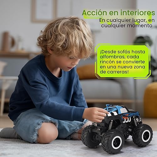 Miniatura 7 de Threeking 116 Coches de juguete impermeables RC Monster Truck Camiones de control remoto anfibios 4WD Todo terreno Camión de recogida Todo terreno