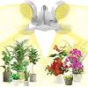 SANSI 30W LED Grow Light for Indoor Plants, 4000K Sunlike Full Spectrum Plant Growing Lamp with 4 Adjustable Lighting Panels for Hydroponic Greenhouse Veg E27 Base, PPF 42 umols, Coverage 6 Sq Ft [Energy Class A]