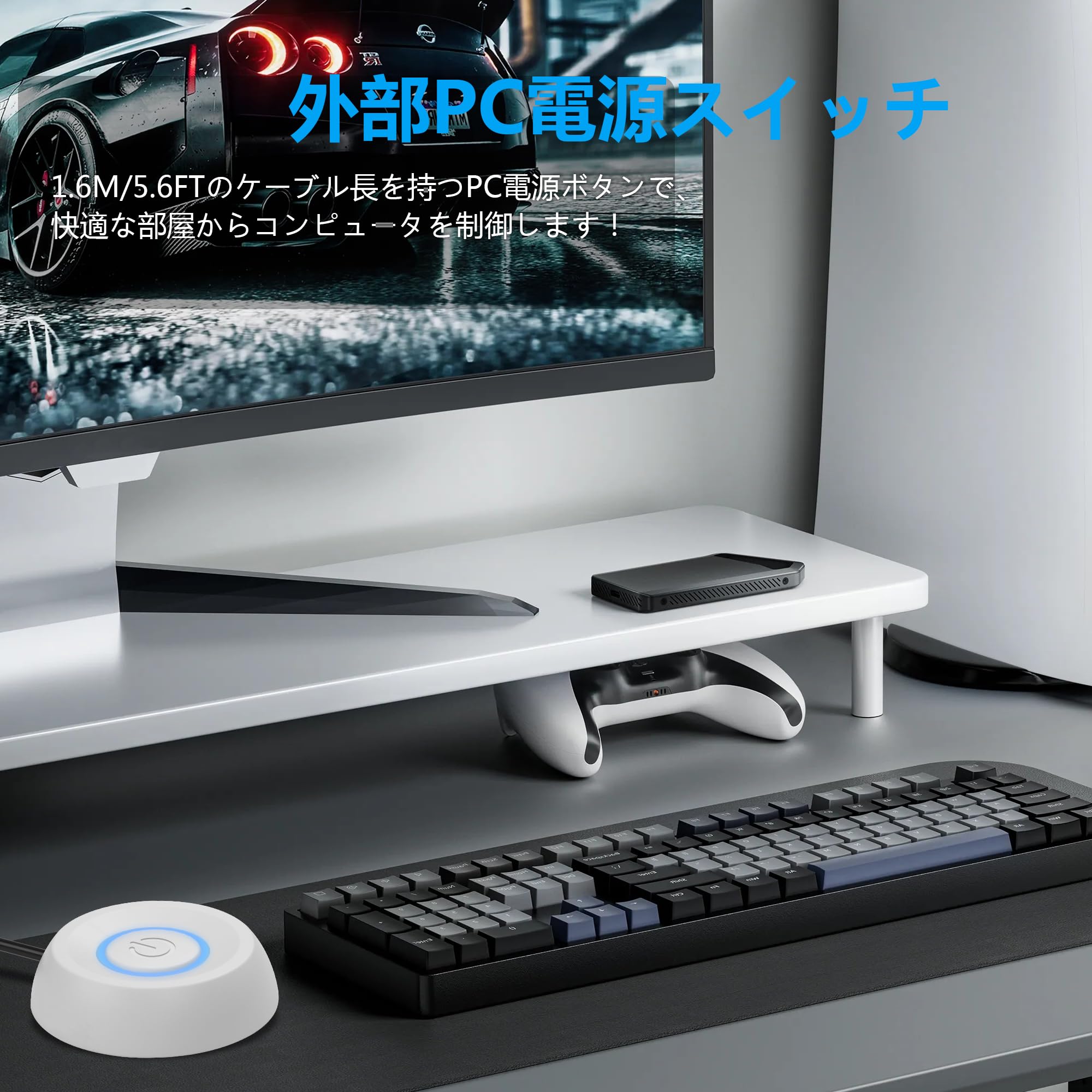 Amazon.co.jp: SinLoon PC電源スイッチ デスクトップ・コンピューター