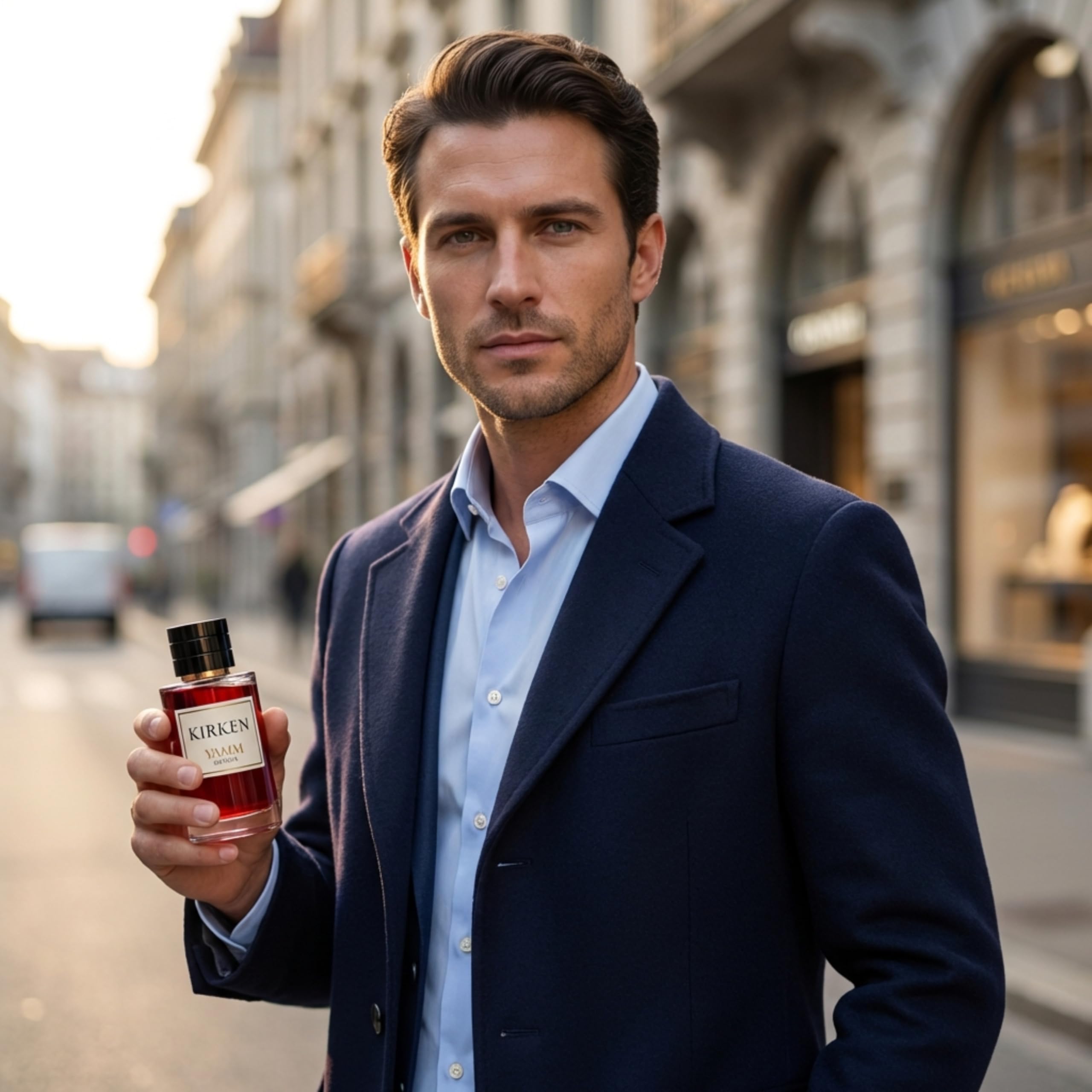 Kirken - Mieszany ekstrakt z perfum - Passion Fruit - 50 ml | Owocowy i piżmowy zapach z nutami marakui, brzoskwini, wanilii, drzewa sandałowego i paczuli, dla mężczyzn i kobiet.