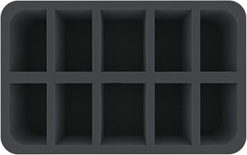 Feldherr HS070A008 foam tray compatible with Battlestar Galactica: Starship Battles - 10 compartments