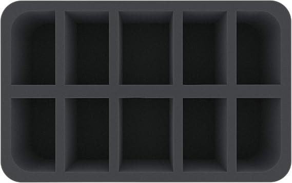 Feldherr HS070A008 foam tray compatible with Battlestar Galactica: Starship Battles - 10 compartments