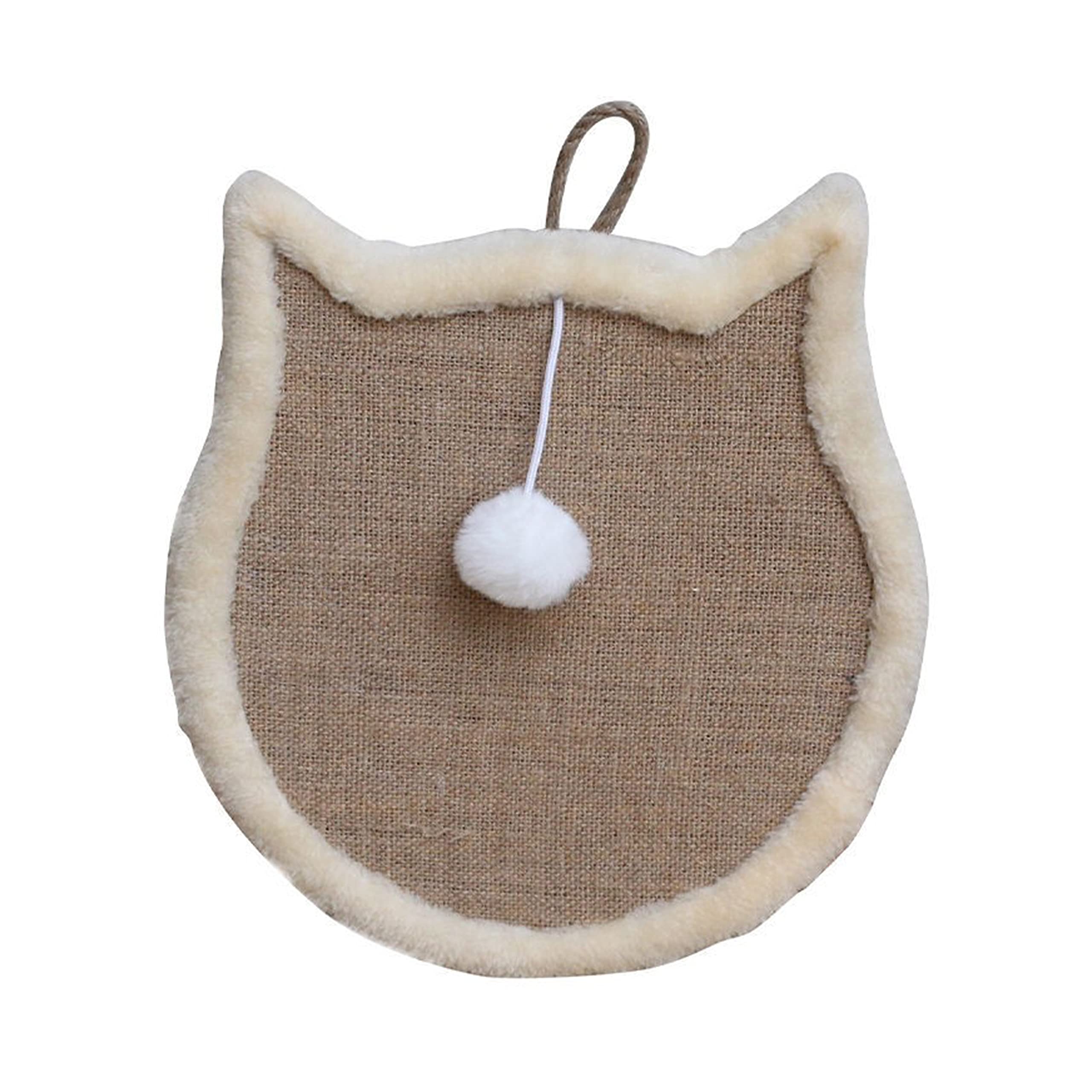 Cat Scratcher with Durable Recyclable Cardboard, Cat Scratching Pad Premium Scratch for Grind Claws and Play CSP001YC