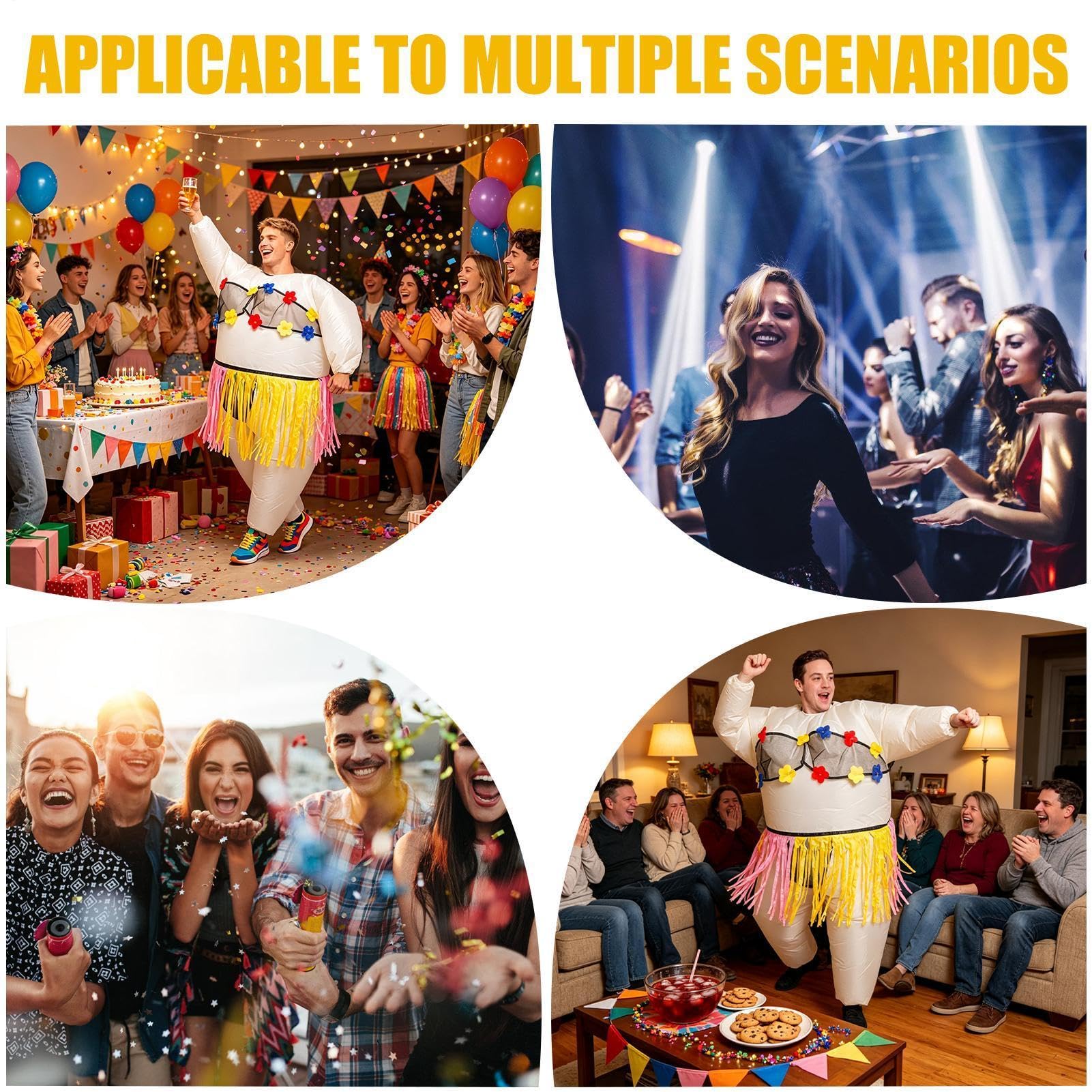 Costumi gonfiabili da balletto Vestito Leggero Da Travestimento Oggetto Di | Costume Gonfiabile Cosplay Per Festività Halloween Natale Party Ed Incontri Spettacoli Teatrali