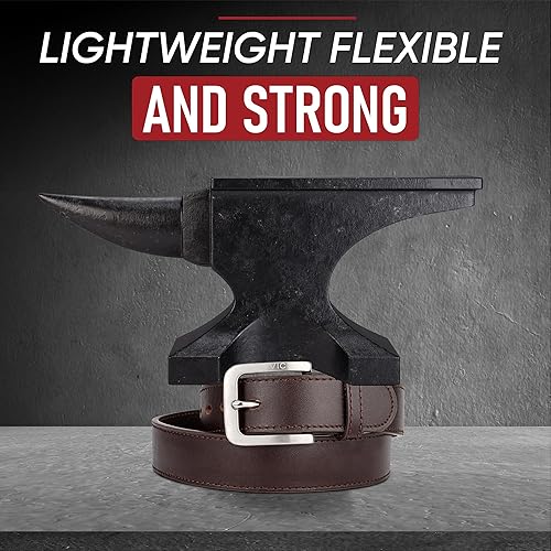 Miniatura 8 de Cinturón de pistola de cuero con núcleo de acero para hombre para transporte oculto