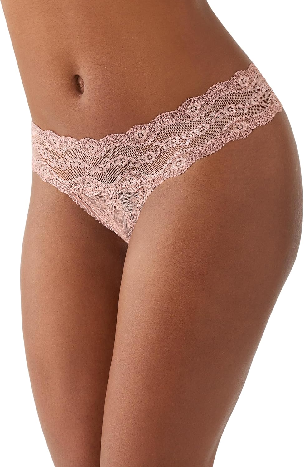 b.tempt'd womens Lace Kiss Thong Panty - Image 2